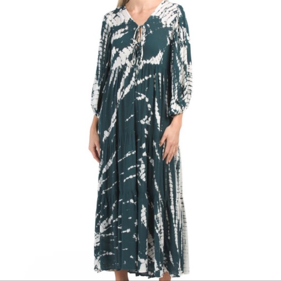 Young Fabulous And Broke Tye Dye Maxi Dress - Picture 1 of 3